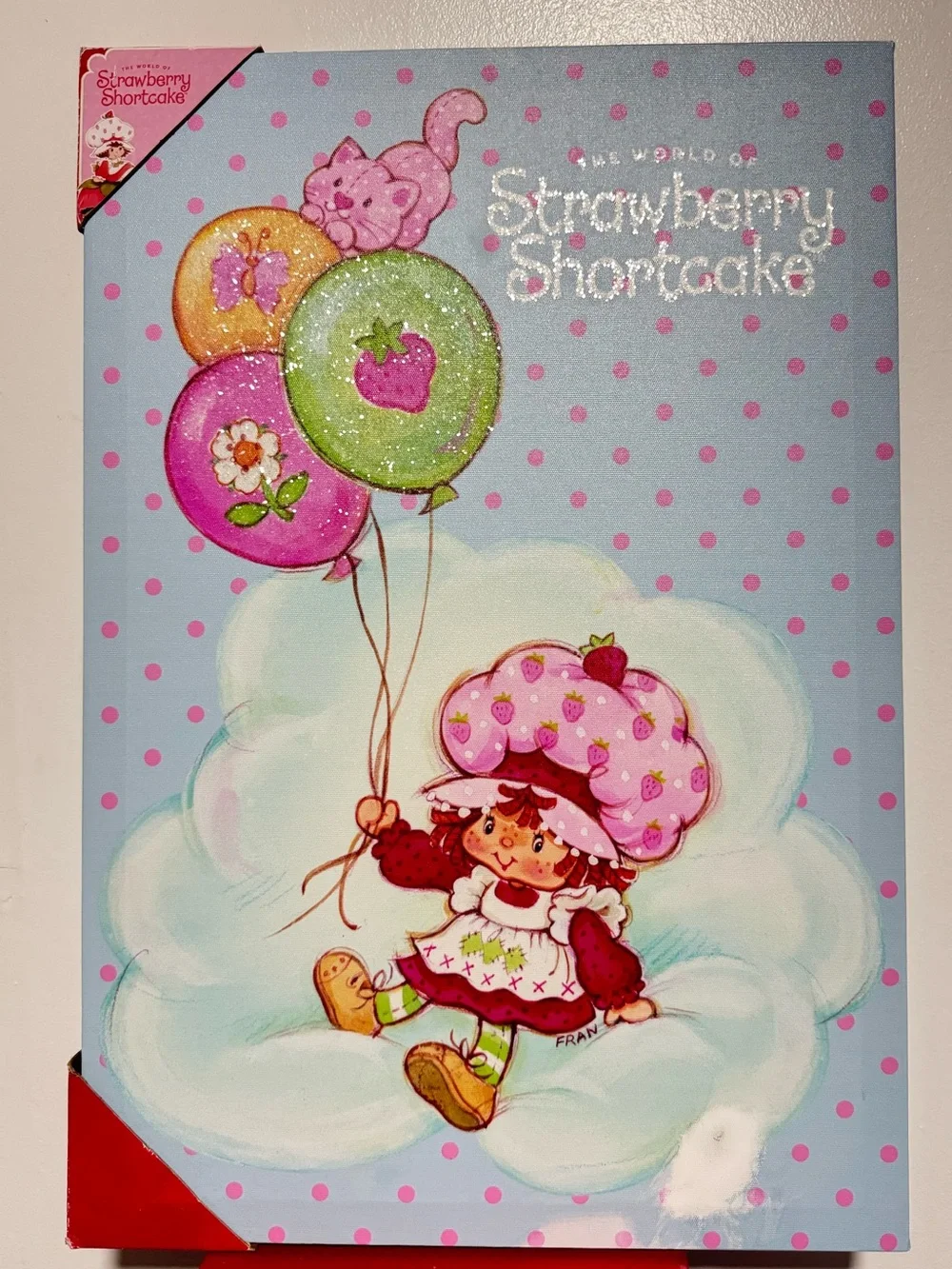 Strawberry Shortcake Wall Frame Art